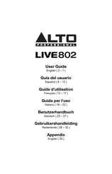 Alto Professional LIVE802 Guia Del Usuario