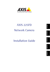 Axis 225FD Guia De Instalacion