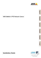 Axis Q8665-EPTZ Guia De Instalacion