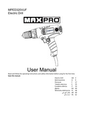 MaxPro MPED320VUF Manual De Usuario