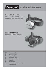 cleanAIR BASIC 2000 Flow Control Instrucciones Para El Uso