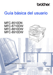 Brother MFC-8910DW Guia Basica Del Usuario