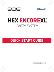 808 HEX ENCORE XL Guia De Inicio Rapido