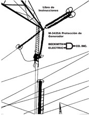 BECKWITH ELECTRIC M-3425A Libro De Instrucciones