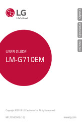 LG LM-G710EM Manual De Uso