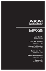 Akai Professional MPX8 Guia Del Usuario