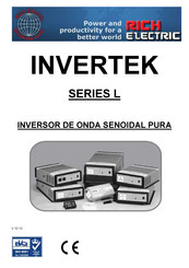 Rich electric INVERTEK L Serie Manual De Instrucciones