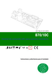 forsa sur B70/1DC Instrucciones Y Advertencias Para El Instalador