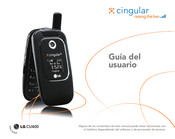 LG cingular CU400 Guia Del Usuario