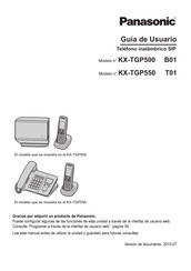 Panasonic KX-TPA50 Guía De Usuario