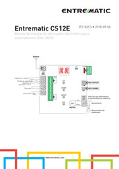 entrematic CS12E Manual De Instalación