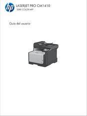 HP LASERJET PRO CM1410 Guia Del Usuario