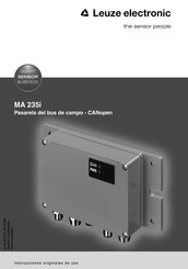 Leuze electronic MA 235i Manual De Uso