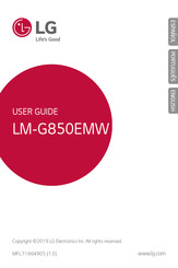 LG LM-G850EMW Manual Del Usuario