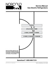 Norcold 2118IMDBK Manual De Servicio