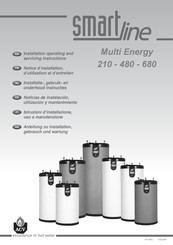 ACV SmartLine Multi Energy 210 Noticias De Instalación, Utilización Y Mantenimiento