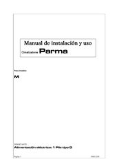 Parma M Serie Manual De Instalacion Y Uso