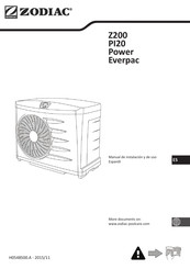 Zodiac PI20 Manual De Instalación Y De Uso