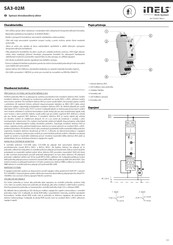 Elko EP SA3-02M Manual Del Usuario