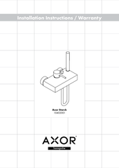 Hansgrohe Axor Starck 10402001 Manual Del Usuario