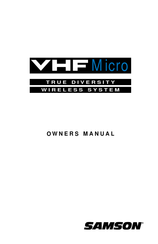 Samson VHF Micro El Manual Del Propietario
