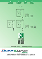 Comelit MT KIT 04 Manual Tecnico