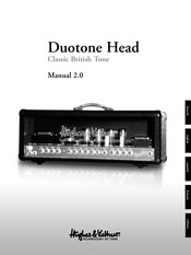 Hughes & Kettner Duotone Head Manual De Instrucciones