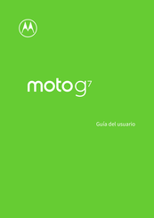 Motorola motog 7 Guia Del Usuario