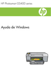 HP Photosmart D5400 Serie Manual Del Usuario