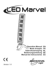 BEGLEC JBSYSTEMS Light LED Marvel Manual De Instrucciones