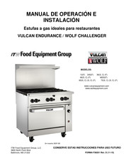 ITW Food Equipment Group VULCAN 48C Manual De Operación E Instalación