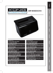 Konig Computer CMP-MOBDOCK10 Manual De Instrucciones