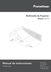 promethean UST-P3 Manual De Instrucciones