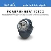 Garmin FORERUNNER 405CX Guia De Inicio Rapido