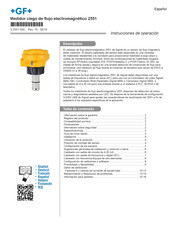 GF Signet 2551 Instrucciones De Operación