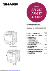 Sharp AR-337 Manual De Instrucciones