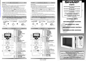 Sharp R-872 Guía Inicio Rápida
