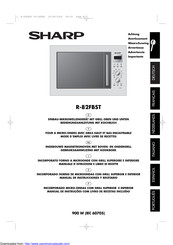 Sharp R-82FBST Manual De Instrucciones Y Recetario