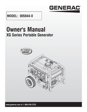 Generac 005844-0 Manual Del Propietário