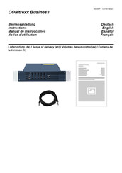 Auerswald COMtrexx Business Manual De Instrucciones