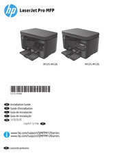 HP HP LaserJet Pro MFP M126 Guia De Instalacion