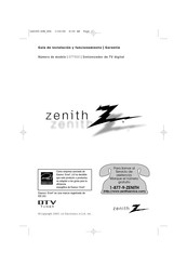 Zenith DTT900 Guía De Instalación Y Funcionamiento