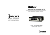 Inovonics Broadcast INOmini 633 Guía De Instalación Y De Usuario