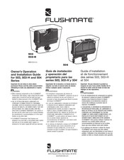 Flushmate 503 Guía De Instalación Y Operación Del Propietario