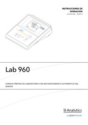 SI Analytics Lab 960 Instrucciones De Operación