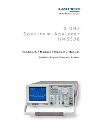 Hameg Instruments HM5530 Manual Del Usuario