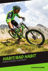 Cannondale BAD HABIT Suplemento Del Manual Del Usuario