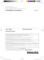 Philips HTB3525B Manual De Instrucciones