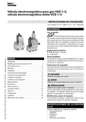 Krom Schroder VAS 2 Instrucciones De Utilizacion