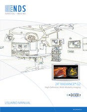 Nds surgical imaging 24 Radiance G2 Usuario Manual